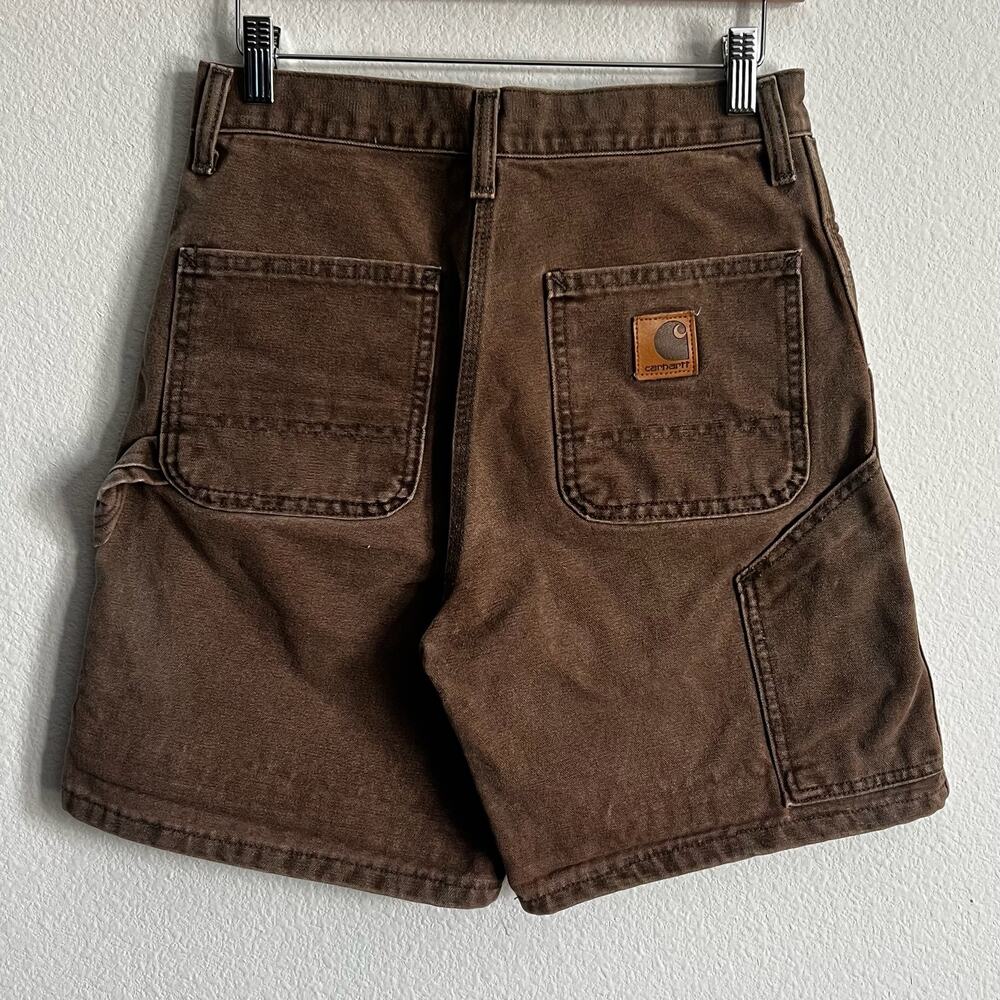Carhartt CHT brown work wear carpenter shorts